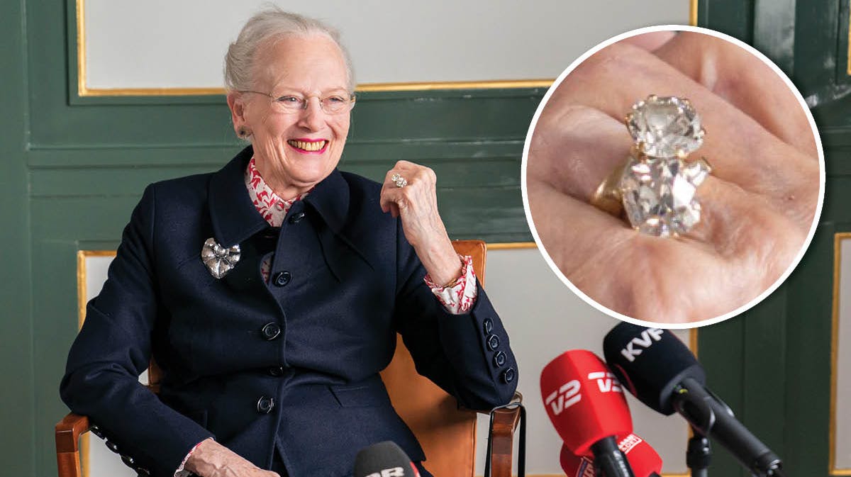 Dronning Margrethe på Færøerne.