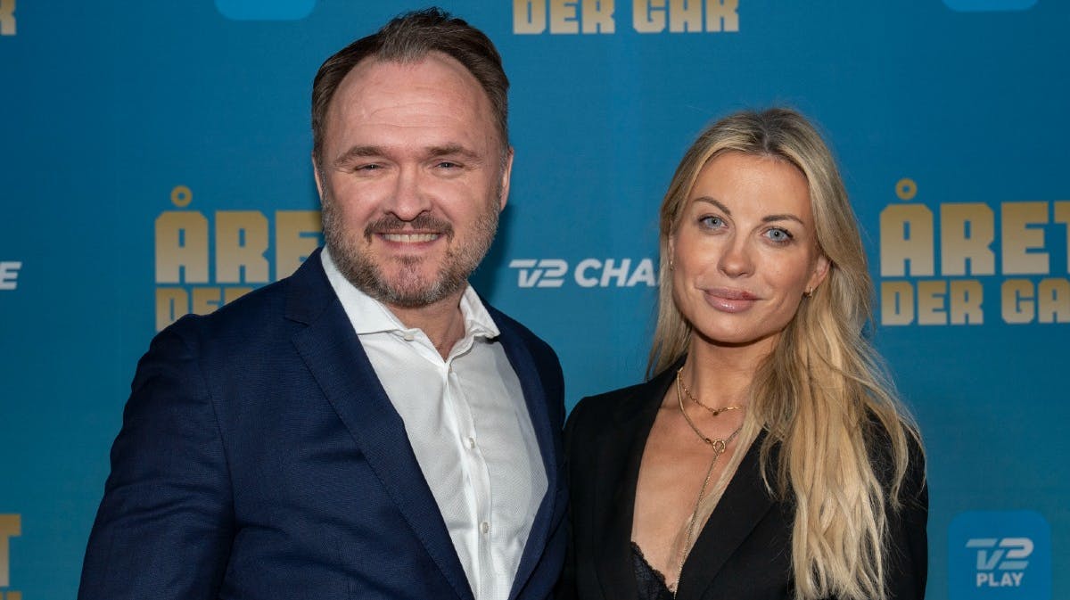 Dan Jørgensen og Katherine Diez var i december med til tv-showet &quot;Året der gak&quot;.&nbsp;