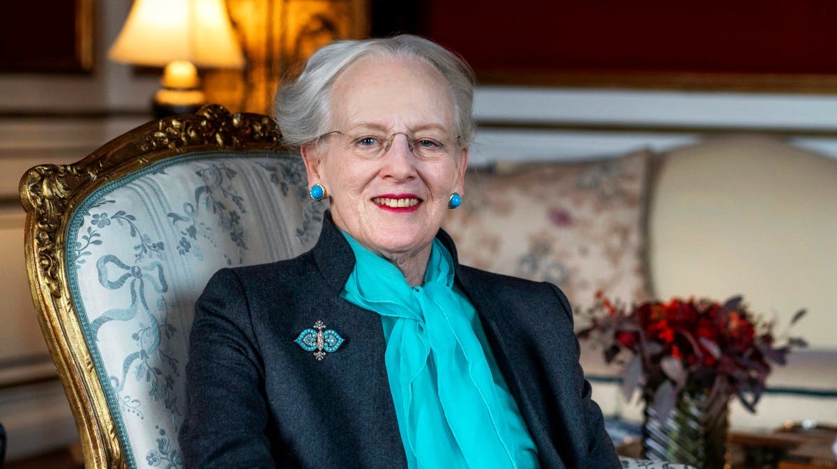 Dronning Margrethe.&nbsp;