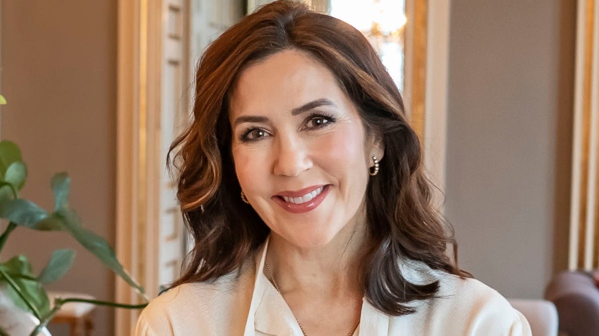 Kronprinsesse Mary fotograferet under BILLED-BLADETs eksklusive interview med hende på Amalienborg. 