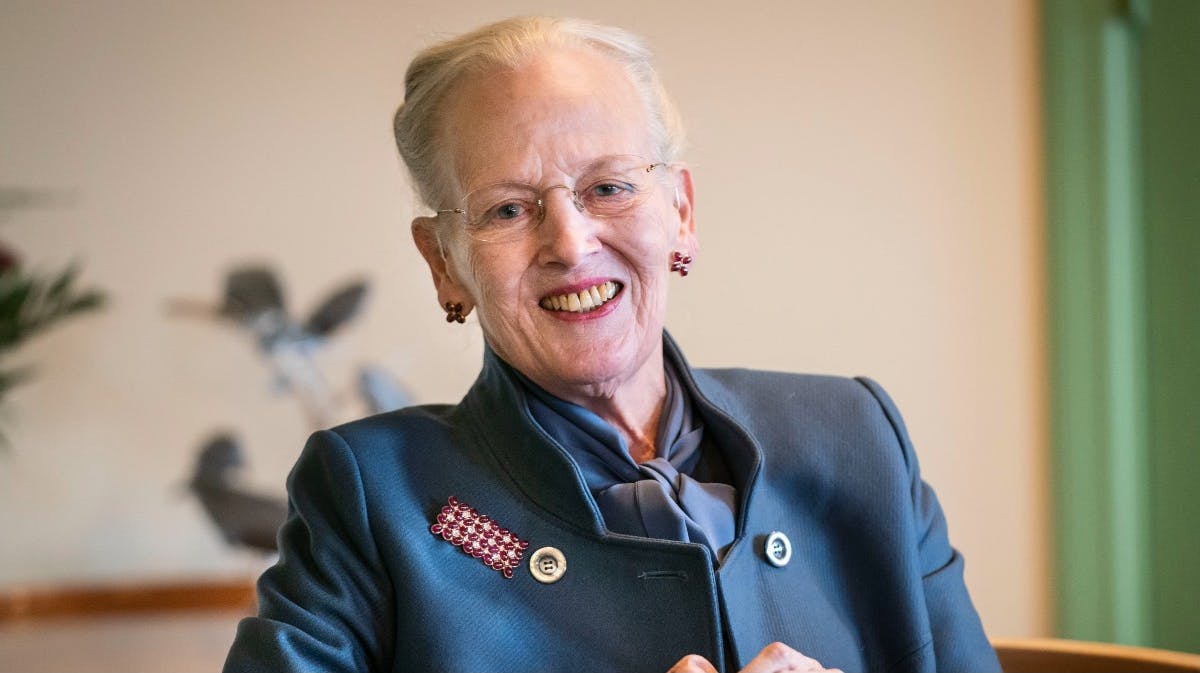 Dronning Margrethe. 