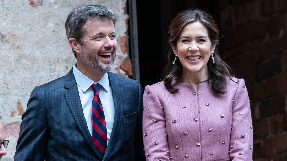 Kronprins Frederik og kronprinsesse Mary