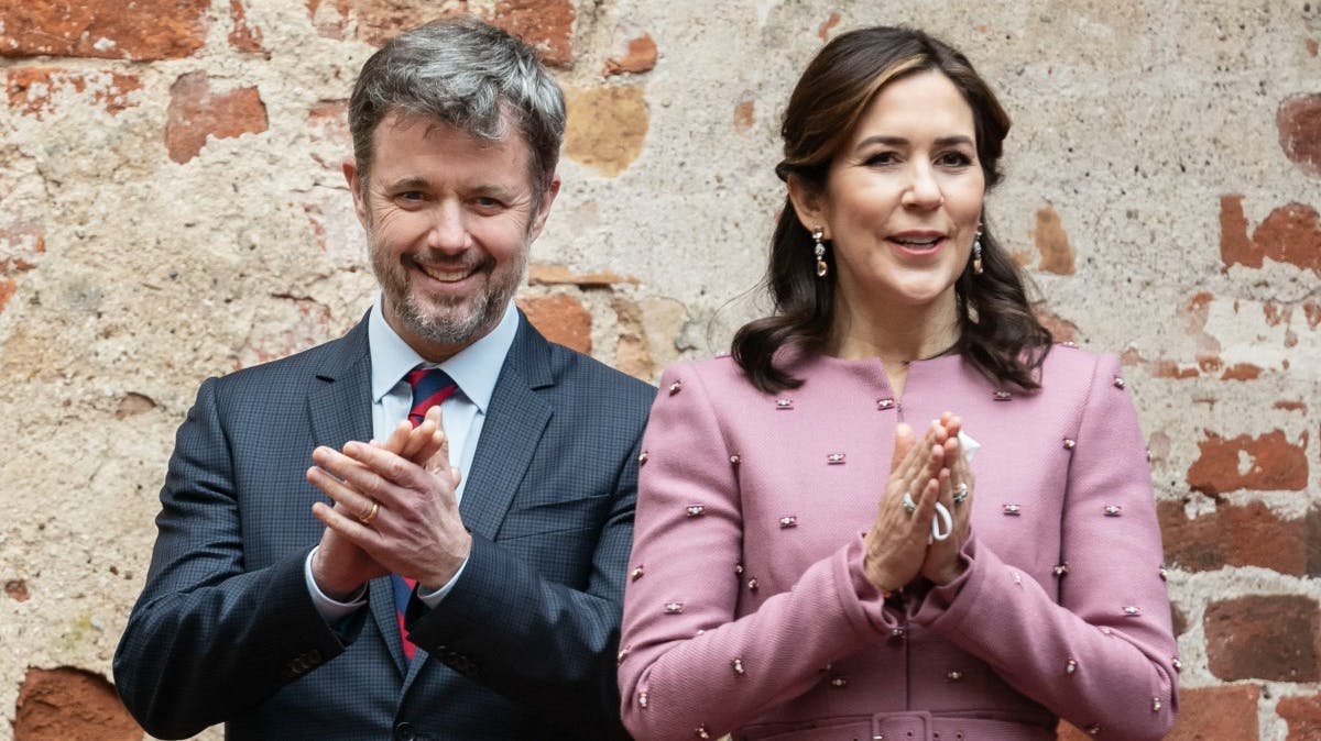 Kronprins Frederik og kronprinsesse Mary