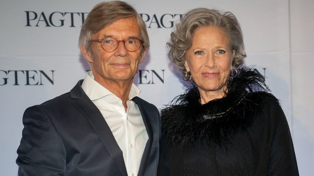 Bille August og Birthe Neumann til premiere på "Pagten". 