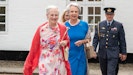 Dronning Margrethe og prinsesse Benedikte