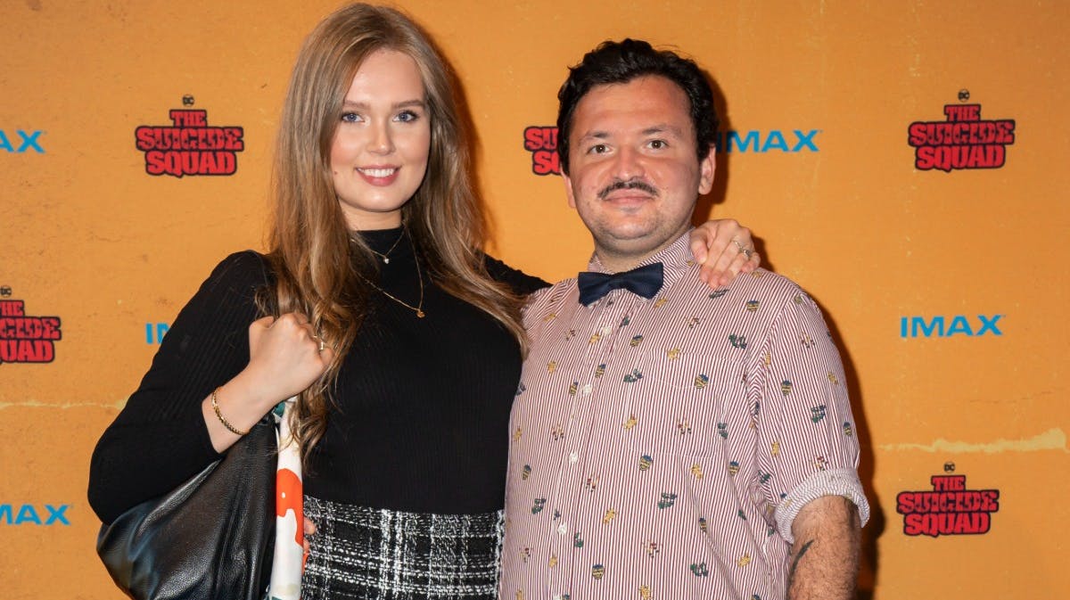 Umut Sakarya med sin kæreste Johanne Havshøj