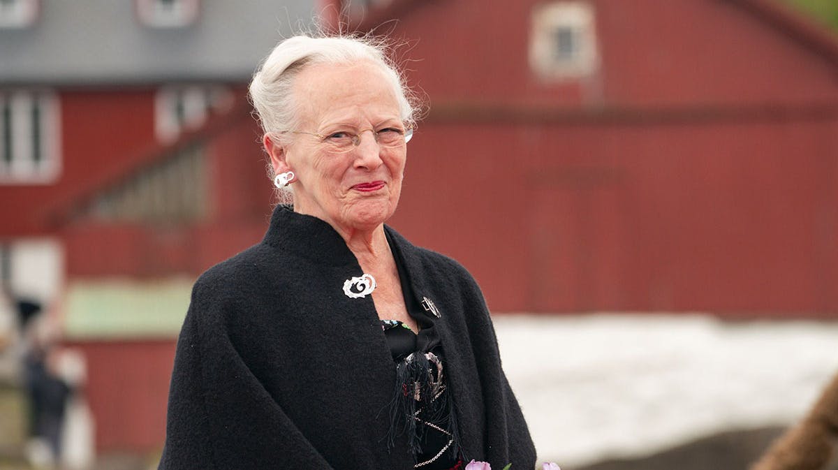 Dronning Margrethe på Færøerne