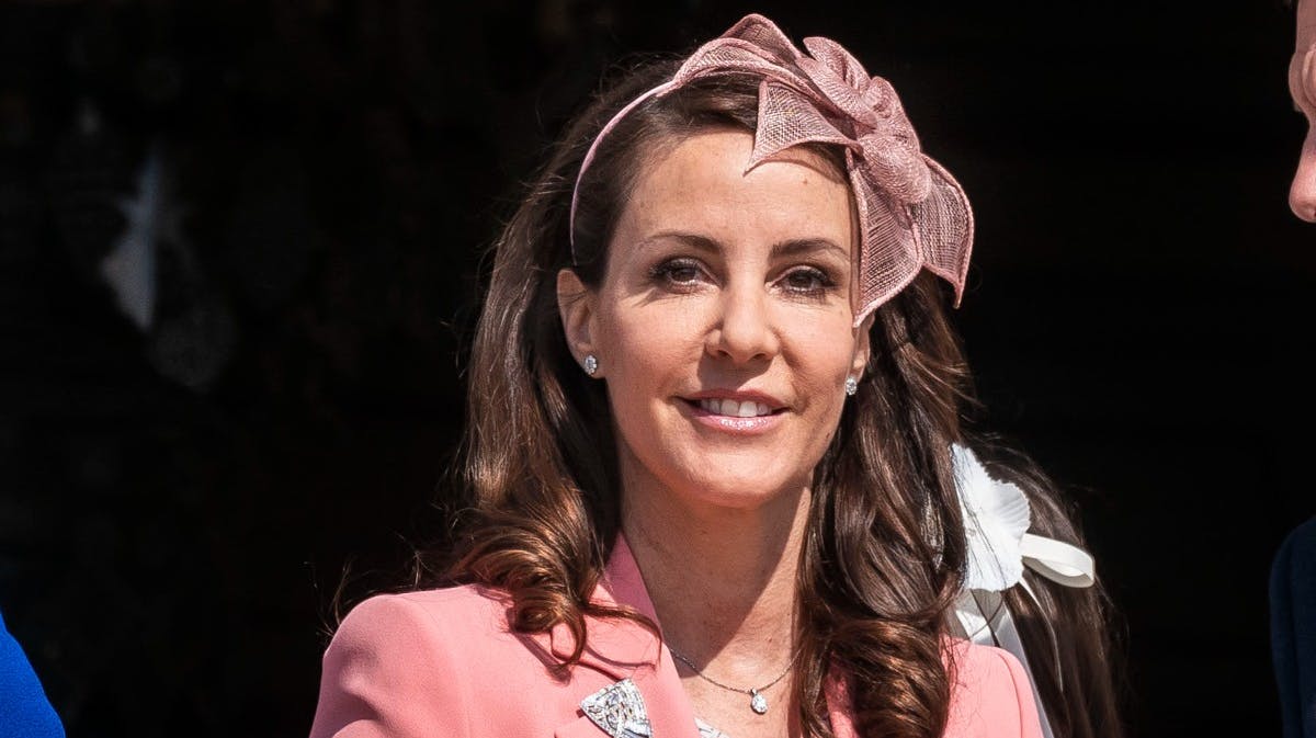 Prinsesse Marie ved prinsesse Isabellas konfirmation.