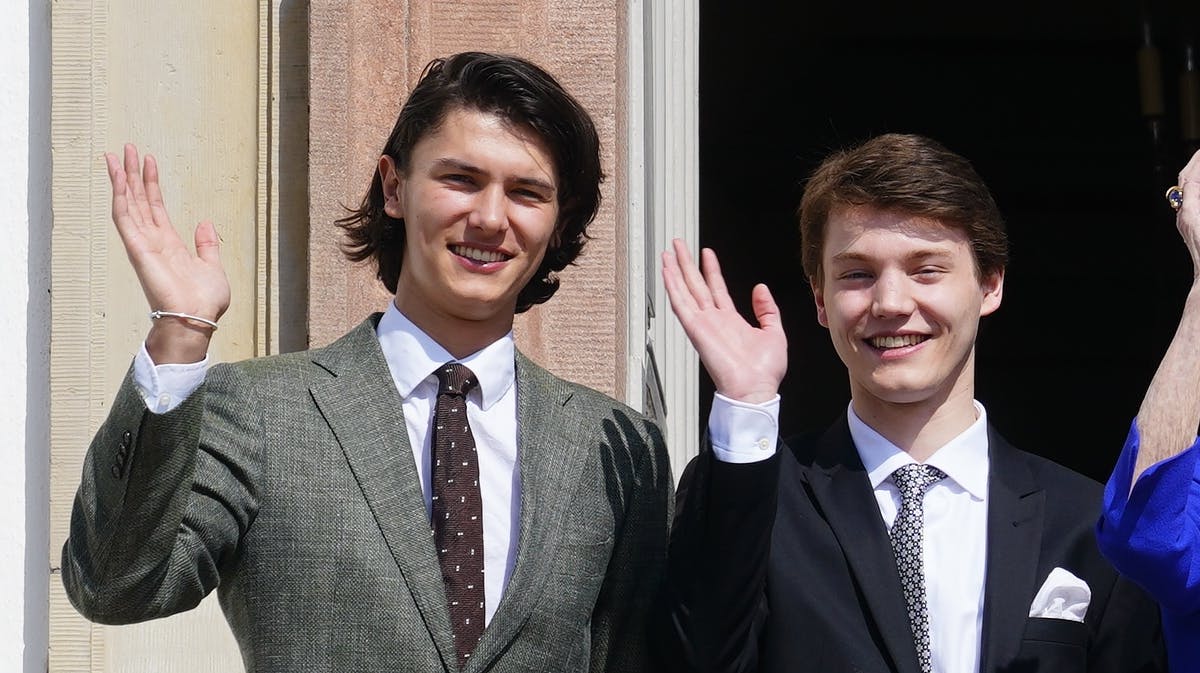Prins Nikolai og prins Felix.