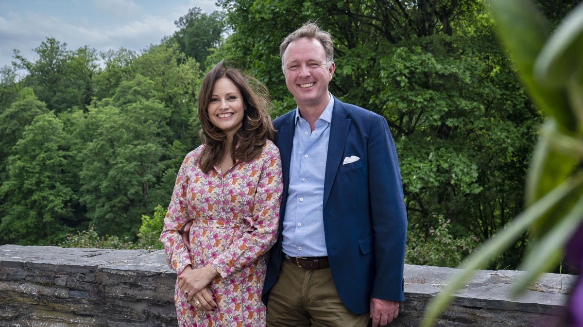 Et af de nye flotte billeder af prins Gustav og Carina Axelsson fra interviewet med BILLED-BLADET, der udkommer torsdag. 