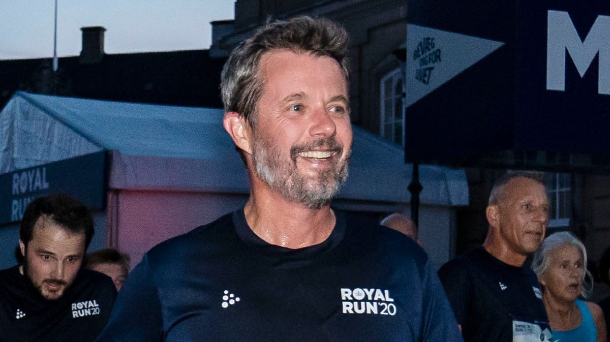 Kronprins Frederik ved årets Royal Run.&nbsp;