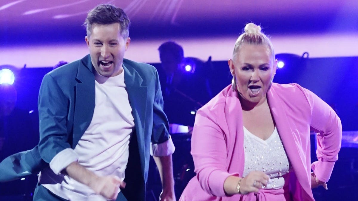 Damian Czarnecki og Cecilie Schmeichel.