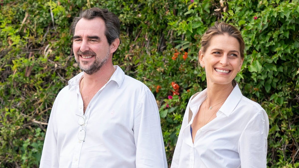 Prins Nikolaos og prinsesse Tatiana. 