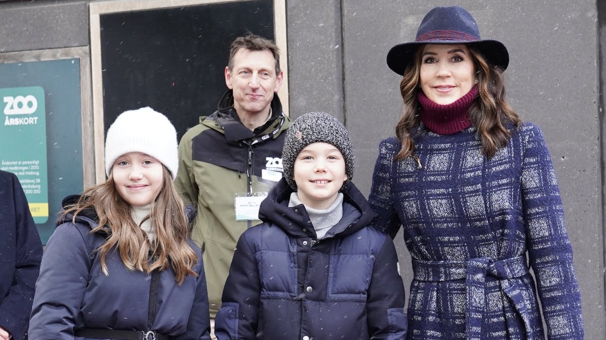 Prinsesse Josephine, prins Vincent og kronprinsesse Mary