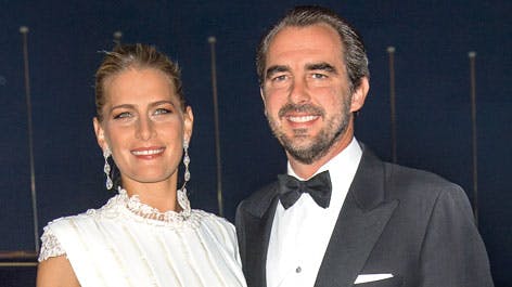 Prinsesse Tatiana og prins Nikolaos.