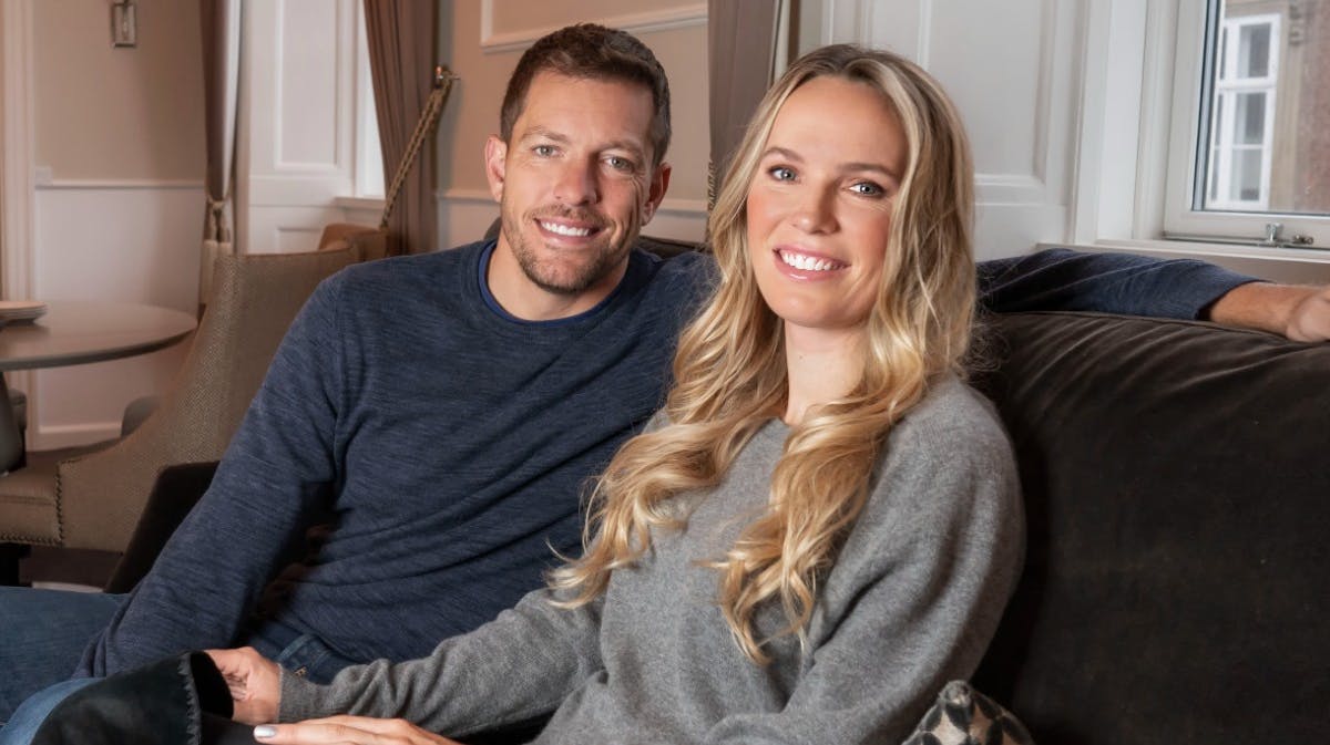 David Lee og Caroline Wozniacki