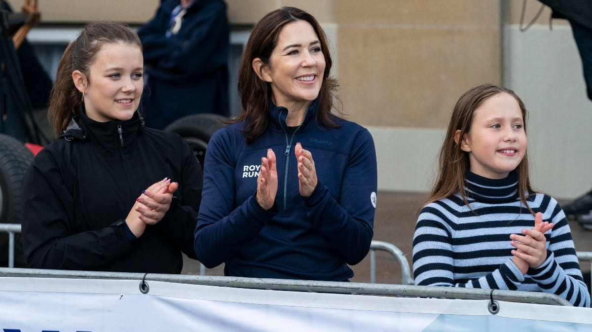 Prinsesse Isabella, kronprinsesse Mary og prinsesse Josephine.&nbsp;