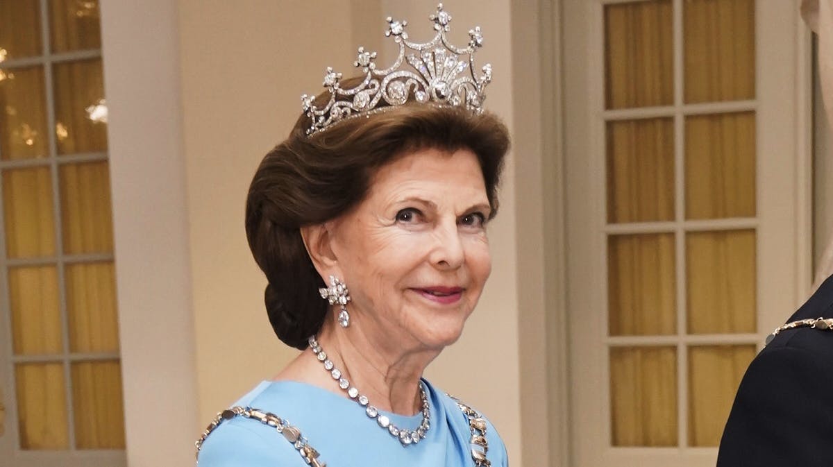 Dronning Silvia. 