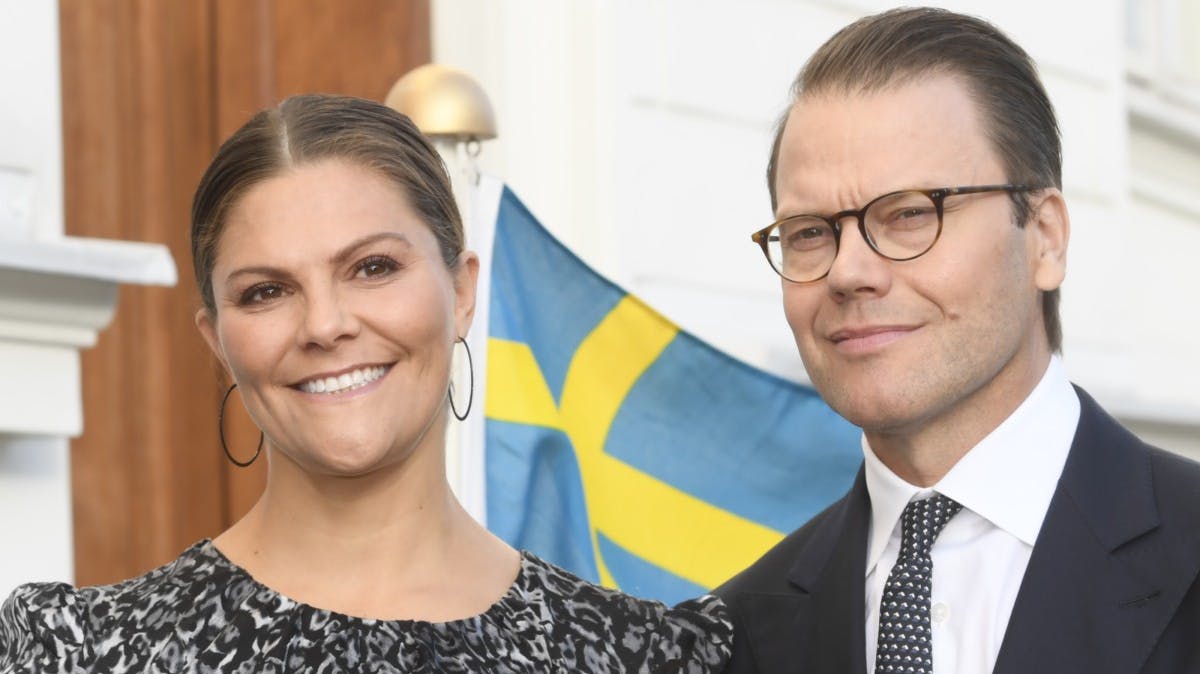 Kronprinsesse Victoria og prins Daniel