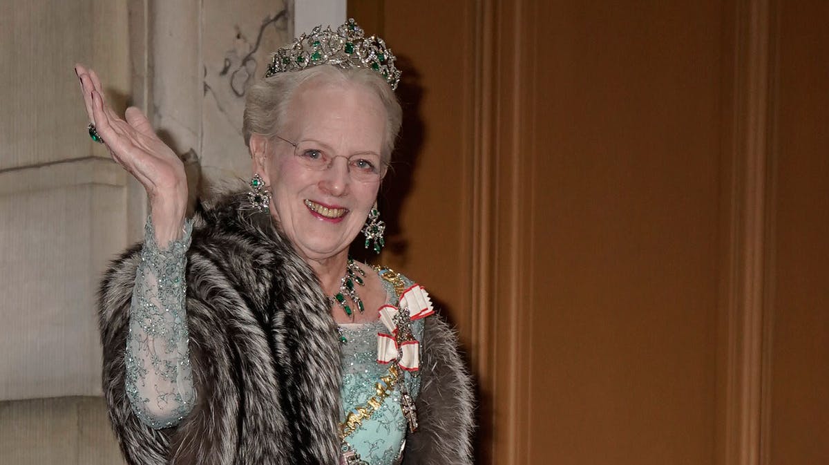 Dronning Margrethe.