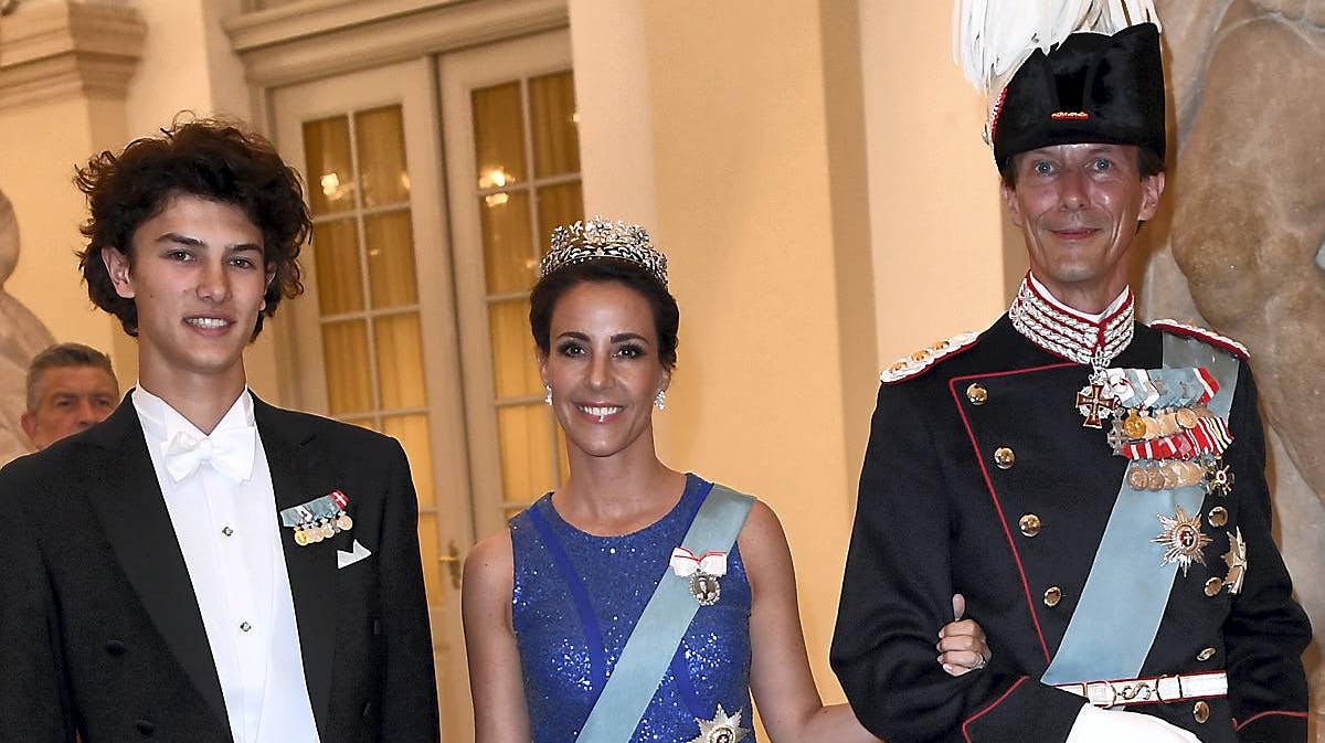 Prins Nikolai, prinsesse Marie og prins Joachim.