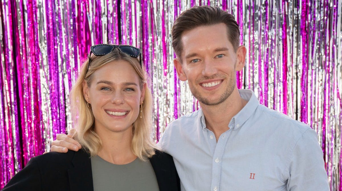 Pernille Blume og Morten Kjeldgaard.