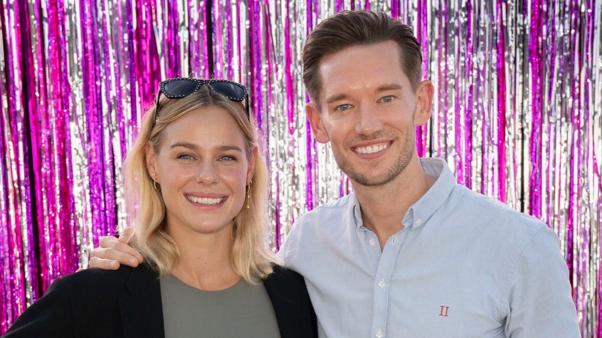 Pernille Blume og Morten Kjeldgaard.