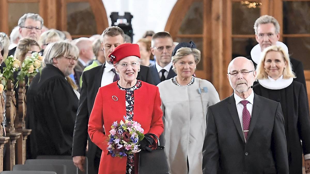 Dronning Margrethe.