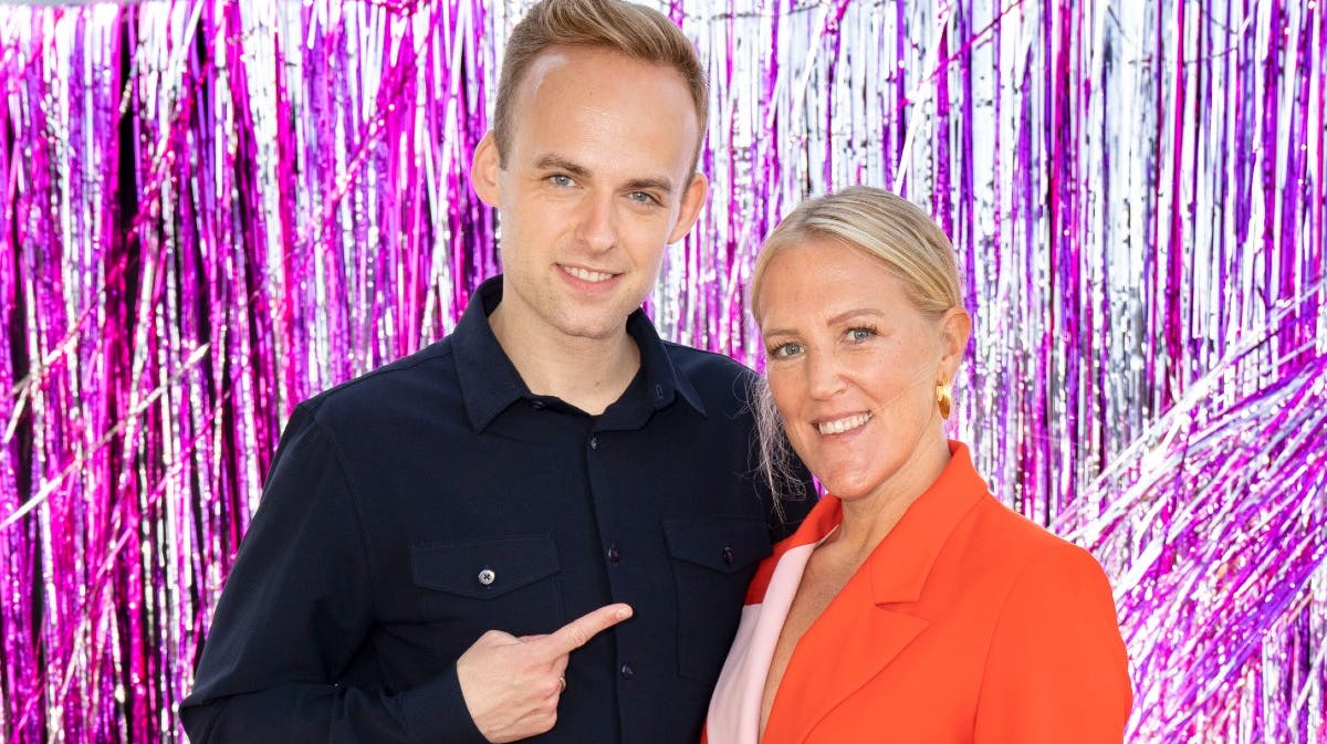Michelle Kristensen og Mads Vad.