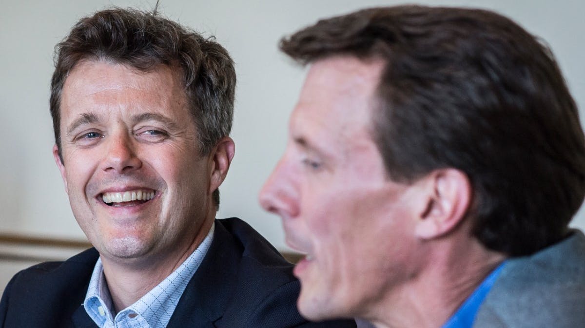 Kronprins Frederik og prins Joachim