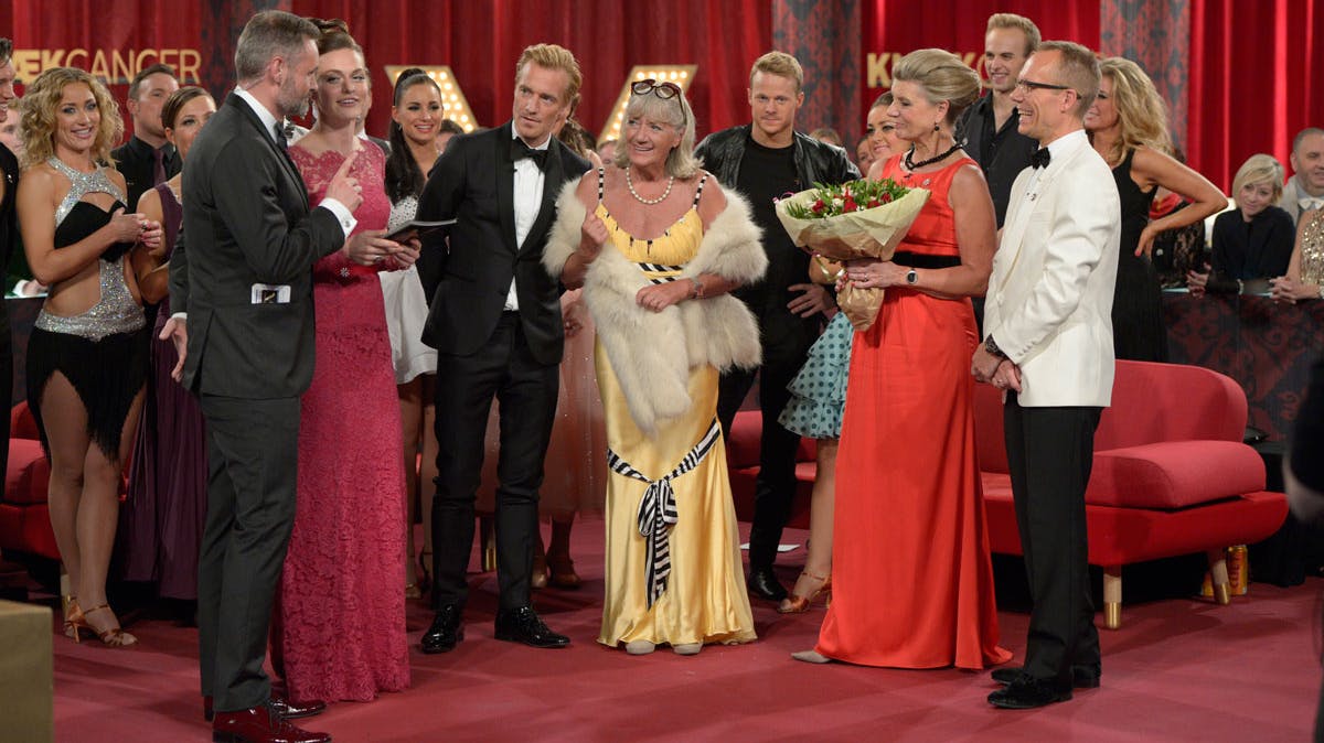 Knæk Cancer "Vild med dans"-show 2014.