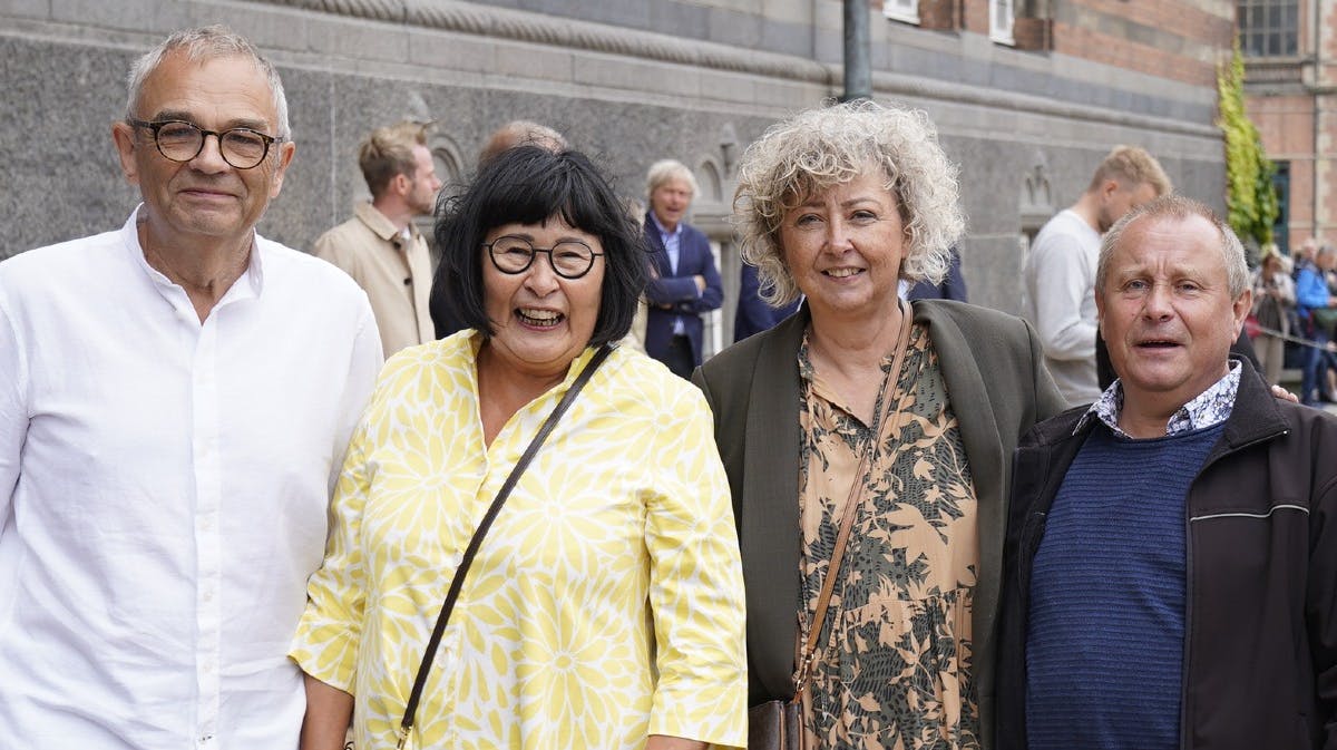 Jonas Vingegaards familie.