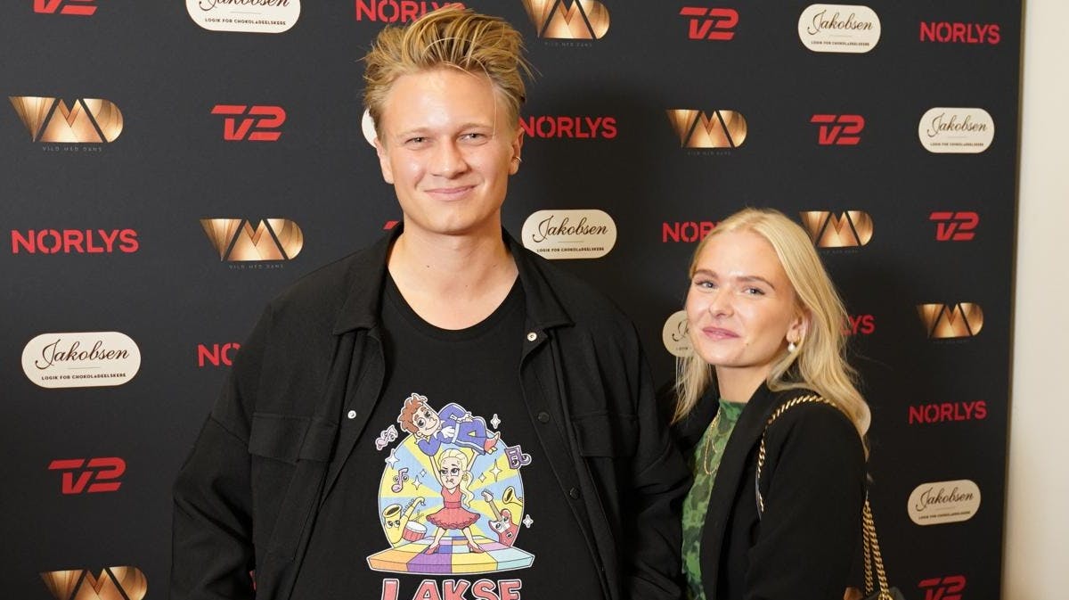 Mathias Käki med søsteren Frederikke. 