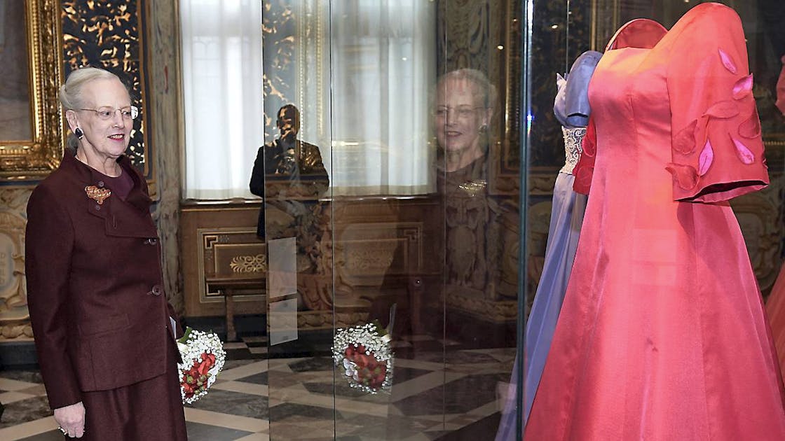 Fejringen er i gang: Dronning Margrethe på