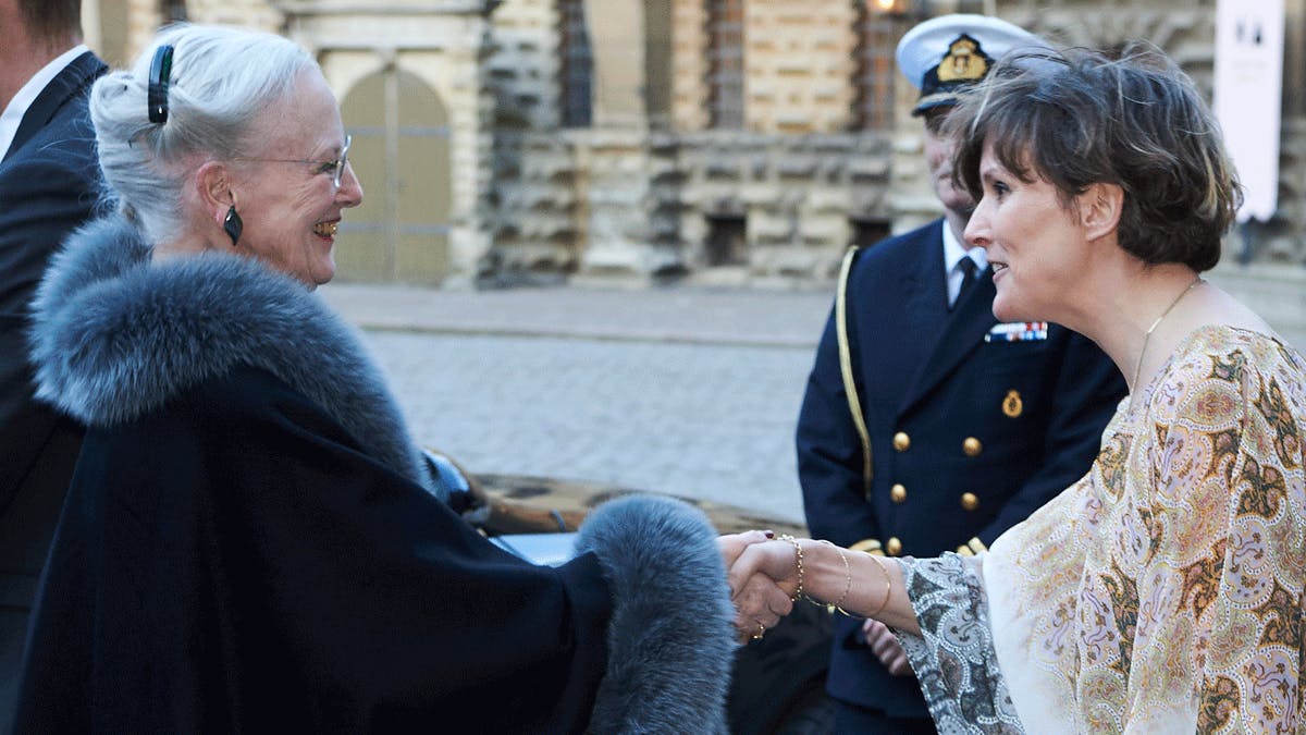 Dronning Margrethe.