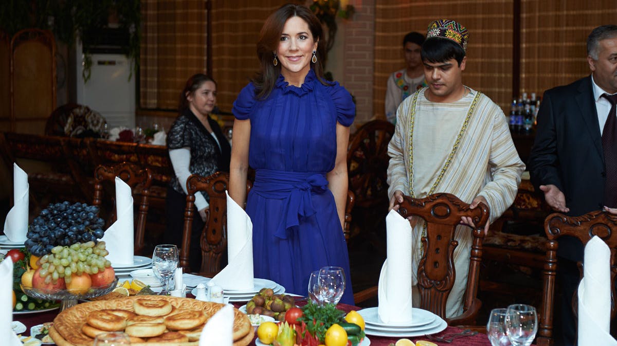 Kronprinsesse Mary i Tajikistan.