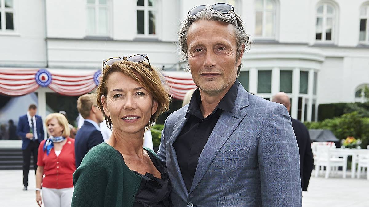 Mads Mikkelsen og Hanne Jacobsen