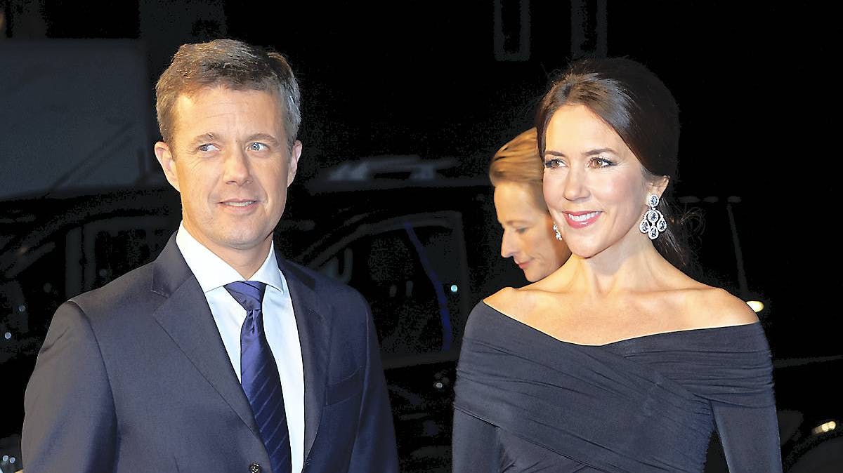 Kronprins Frederik og kronprinsesse Mary