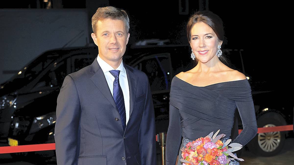 Kronprins Frederik og kronprinsesse Mary