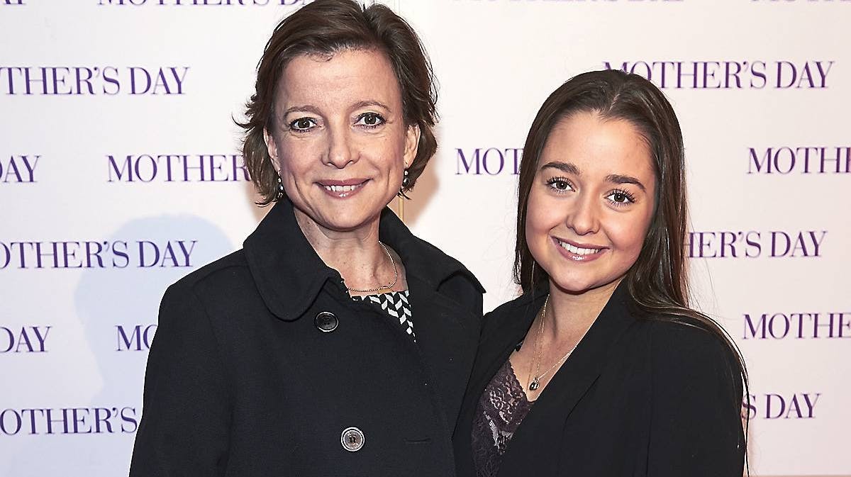 Karen Ellemann og datteren Olivia.