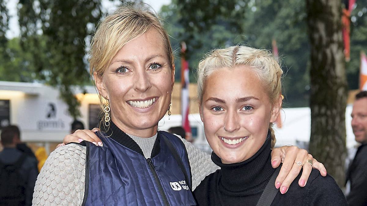 Cecilie Beck og datteren Astrid