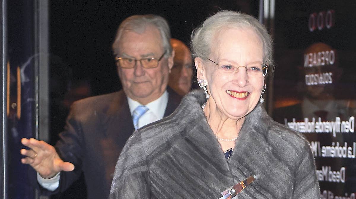 Dronning Margrethe og prins Henrik