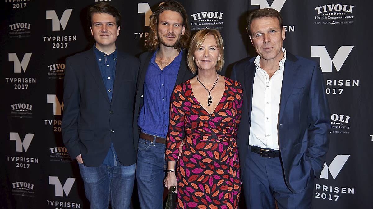 Alfred, Emil, Marian og Mikkel fra "Kurs mod fjerne kyster".