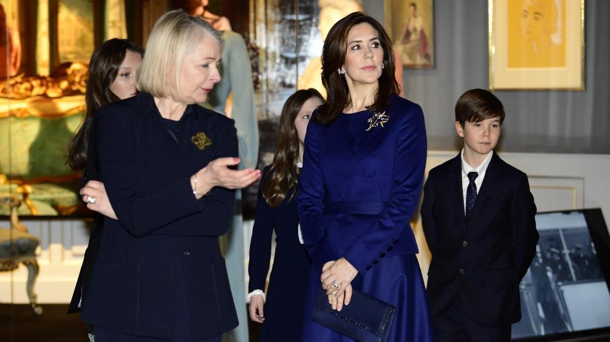 Åbning af udstillingen "H.K.H Kronprinsesse Mary 1972 -2022"