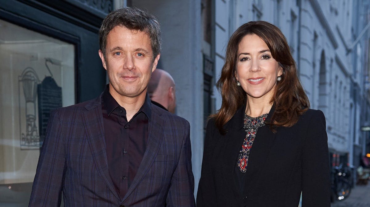 Kronprins Frederik og kronprinsesse Mary.