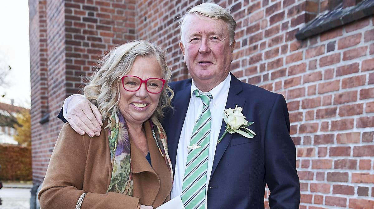 Torben Træsko Pedersen og Sanne Pedersen.