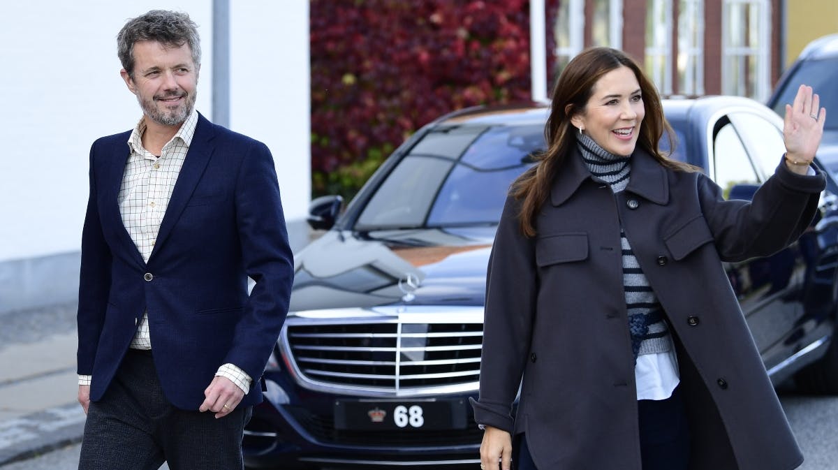 Kronprins Frederik og kronprinsesse Mary. 