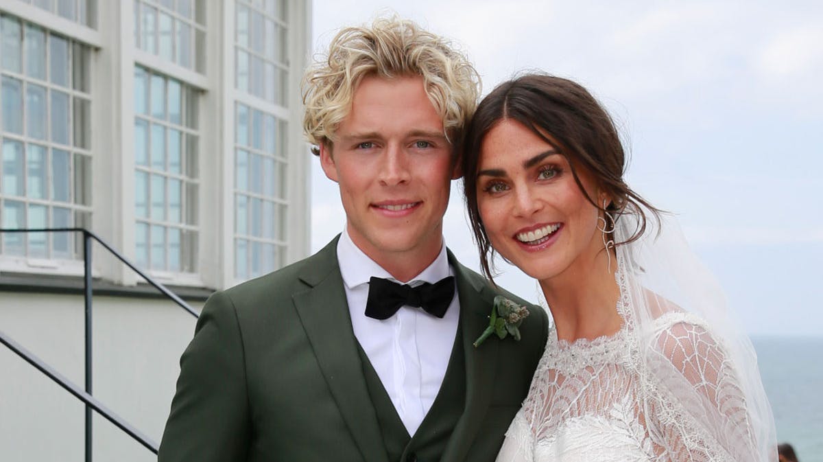 Christopher Lund Nissen og Cecilie Haugaard.