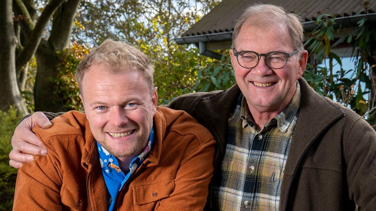 Christian Degn og far Jens.