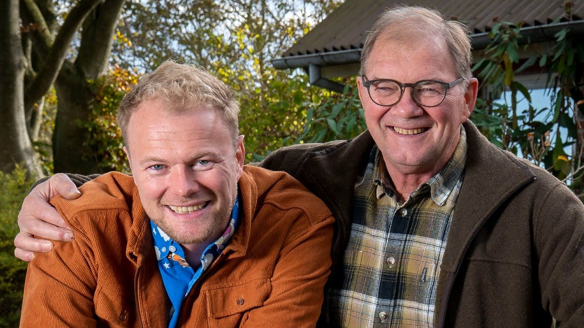 Christian Degn og far Jens.